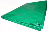 Тент Тарпаулин 3х6м 120г/м.кв Усиленный (зеленый)