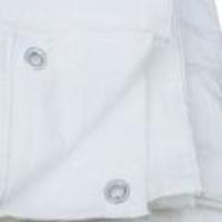 Тент для фасадов Тарпаулин 2,6х50м плотность120г/м.кв (белый)