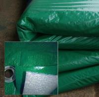 Полог тарпаулин зеленый 120 гр. 3х4м. утепленный (изолон 5 мм) м2