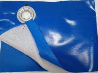 Полог ПВХ двухсторонний 4х6м. плотн. 600 гр. утепленный (изолон 5 мм) м2 